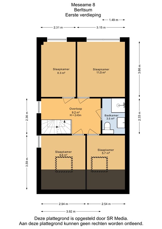 mediumsize floorplan